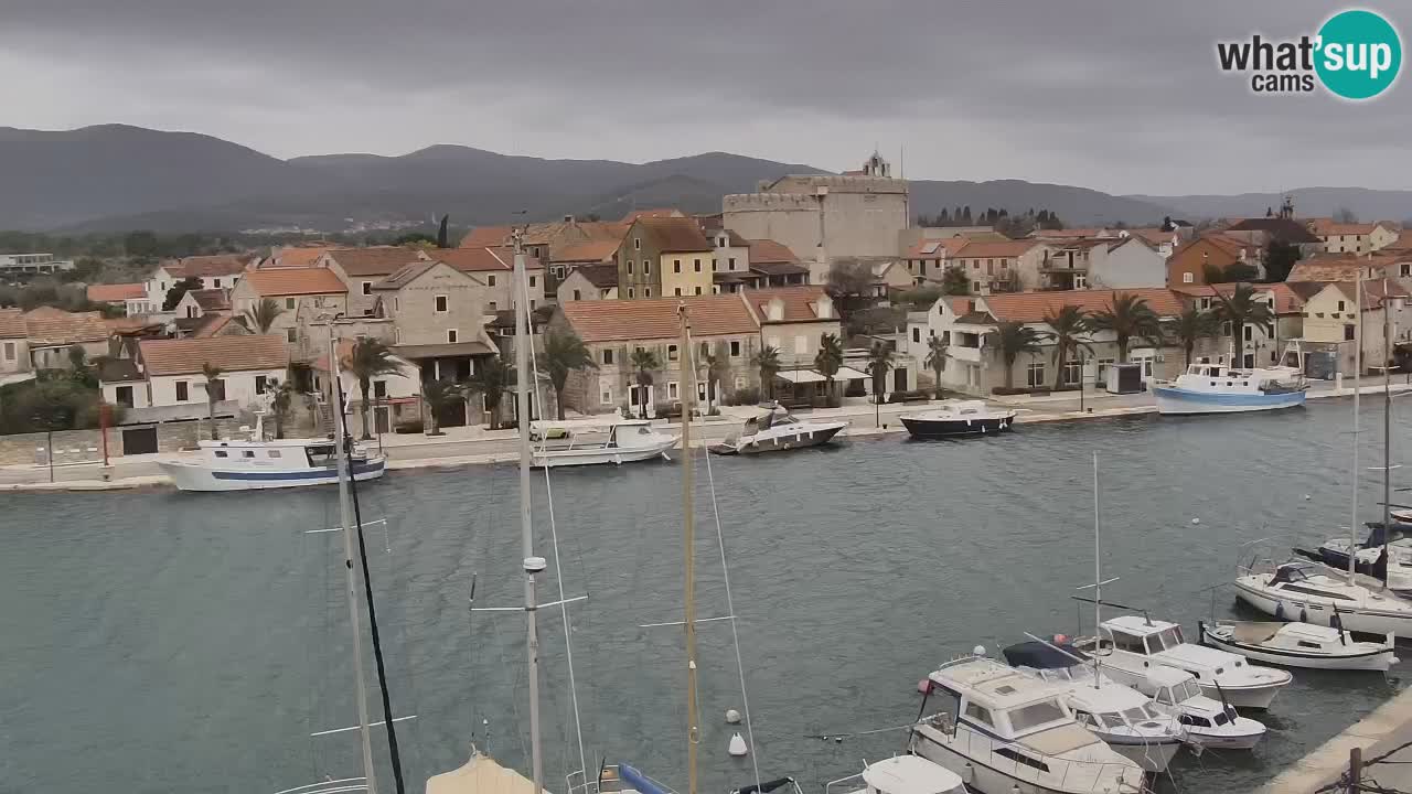 Webcam Hvar Vrboska marina | Dalmazia