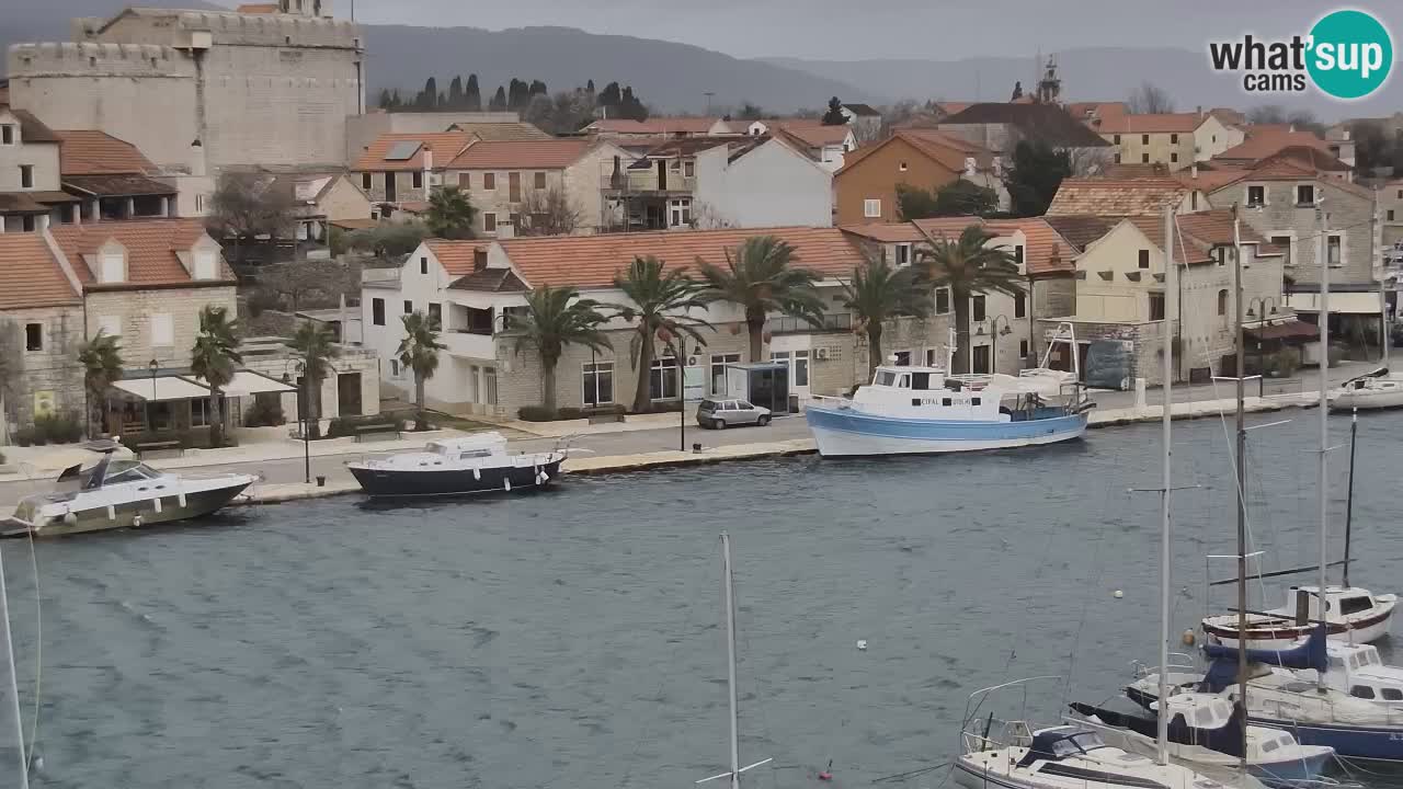 Livecam Hvar Vrboska marina | Île de Hvar | Dalmatia
