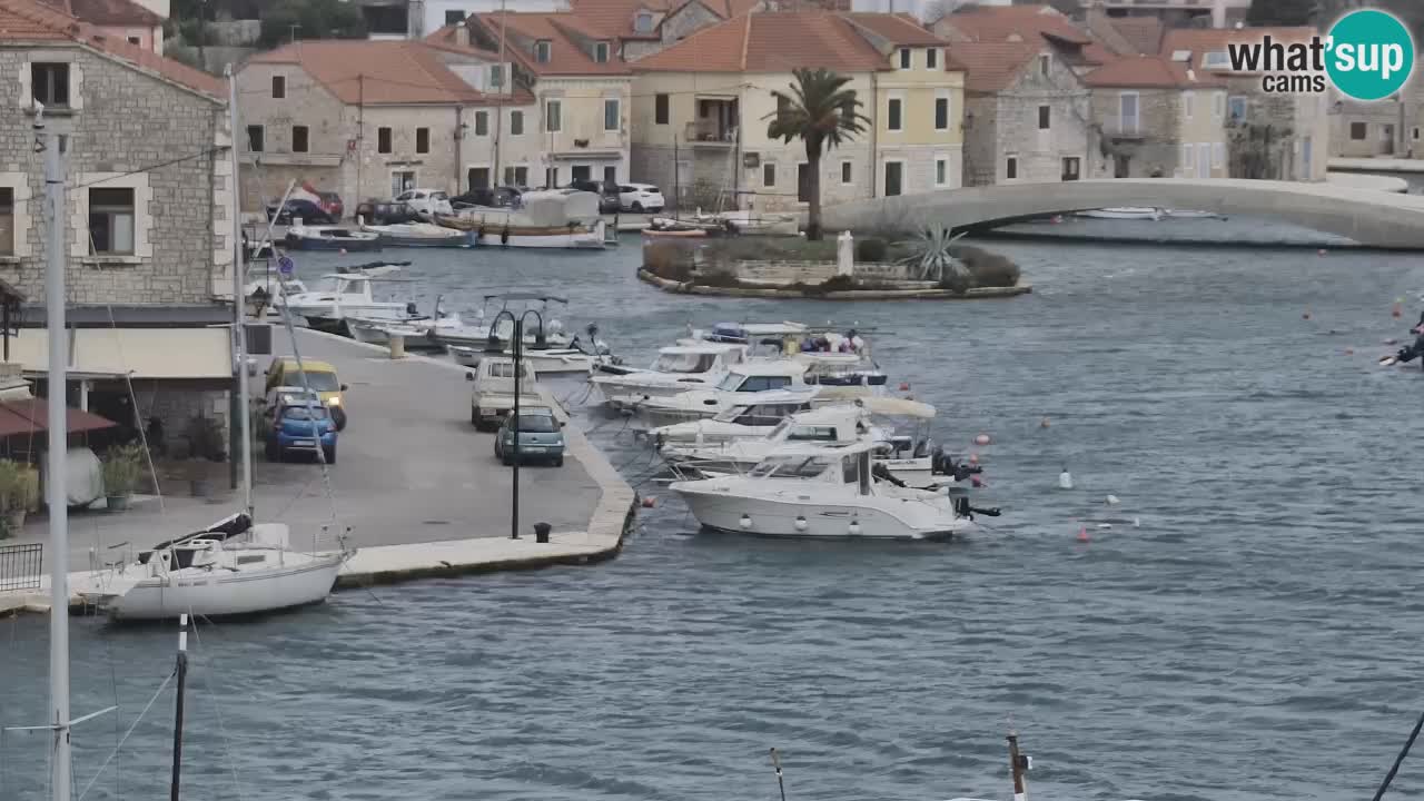 Webcam Vrboska marina | Hvar Insel | Dalmatien