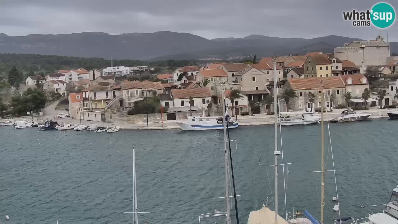 Webcam Vrboska marina | Hvar Insel | Dalmatien