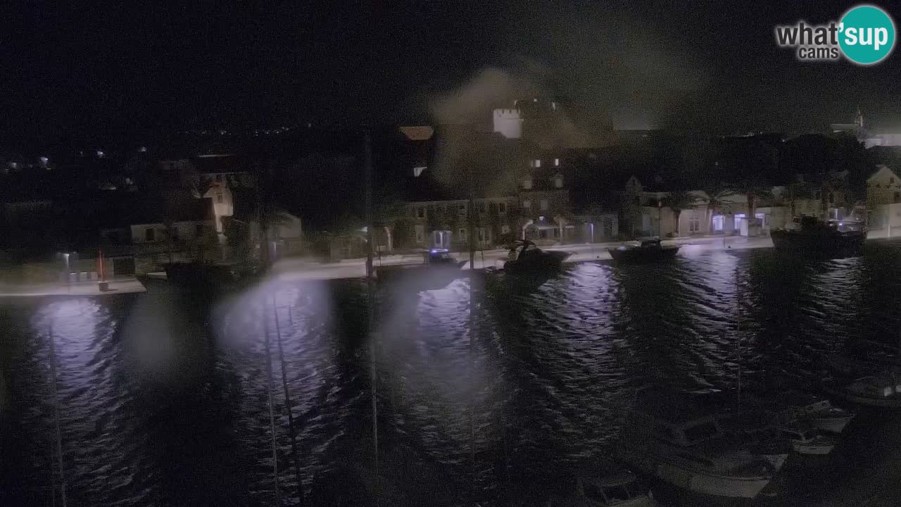 Livecam Hvar Vrboska marina | Île de Hvar | Dalmatia