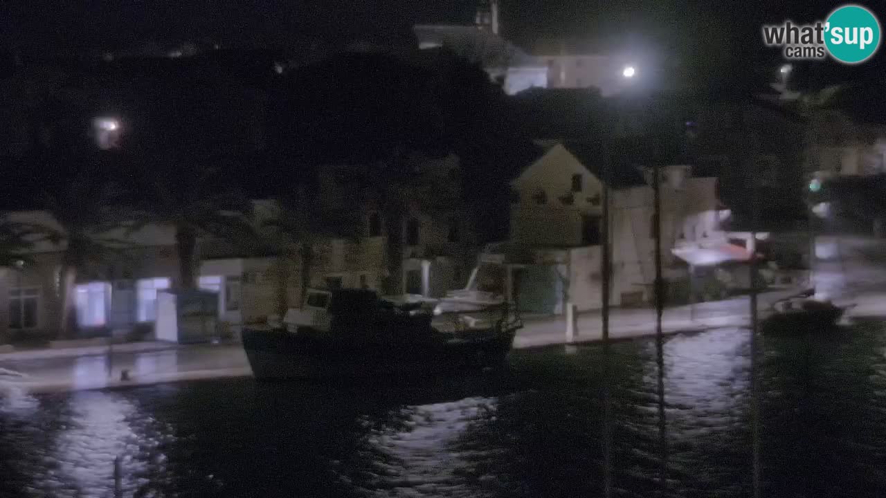 Webcam Hvar Vrboska marina | Dalmazia
