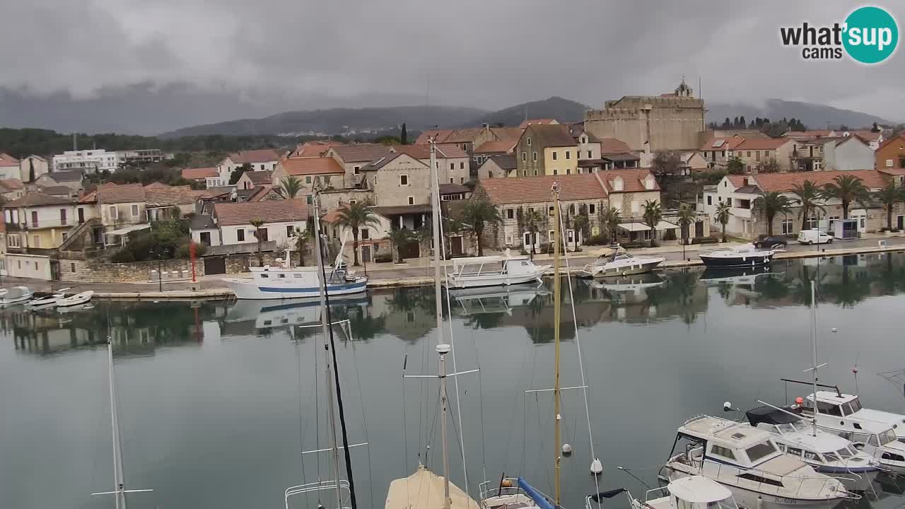 Web kamera Hvar Vrboska marina | otok Hvar | Dalmacija