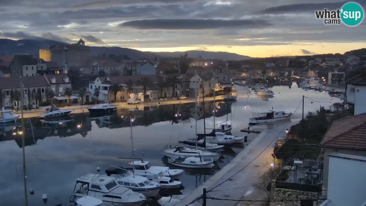 Webcam Vrboska marina | Hvar Insel | Dalmatien