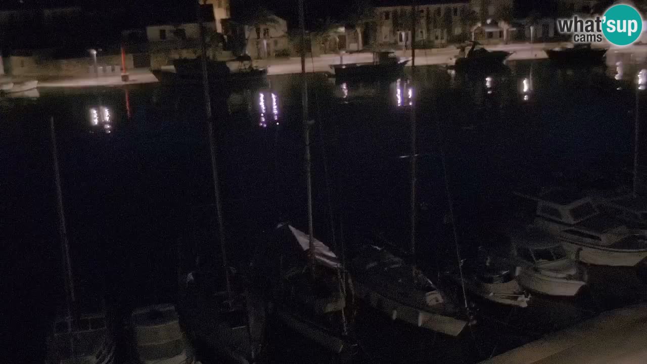 Webcam Hvar Vrboska marina | Dalmazia