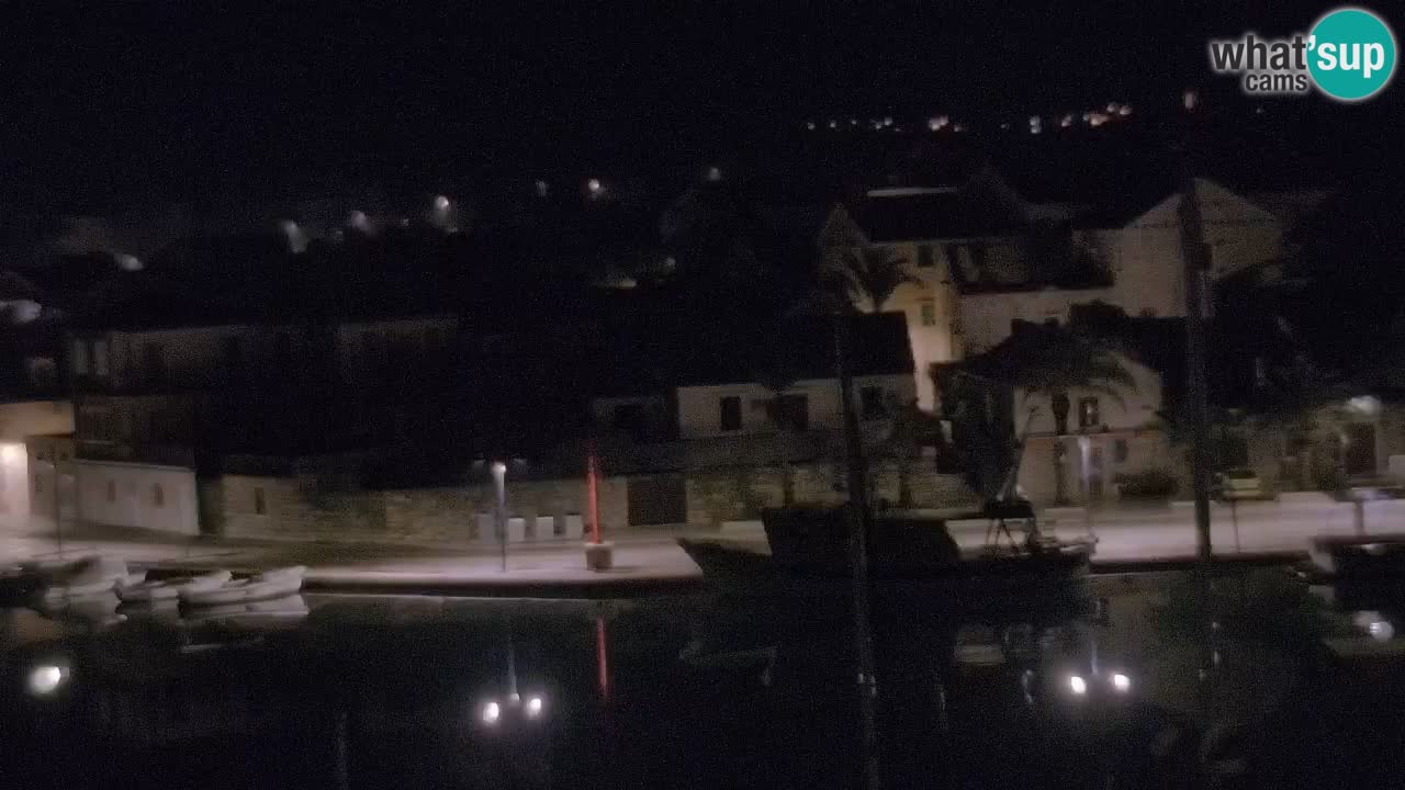 Livecam Hvar Vrboska marina | Île de Hvar | Dalmatia