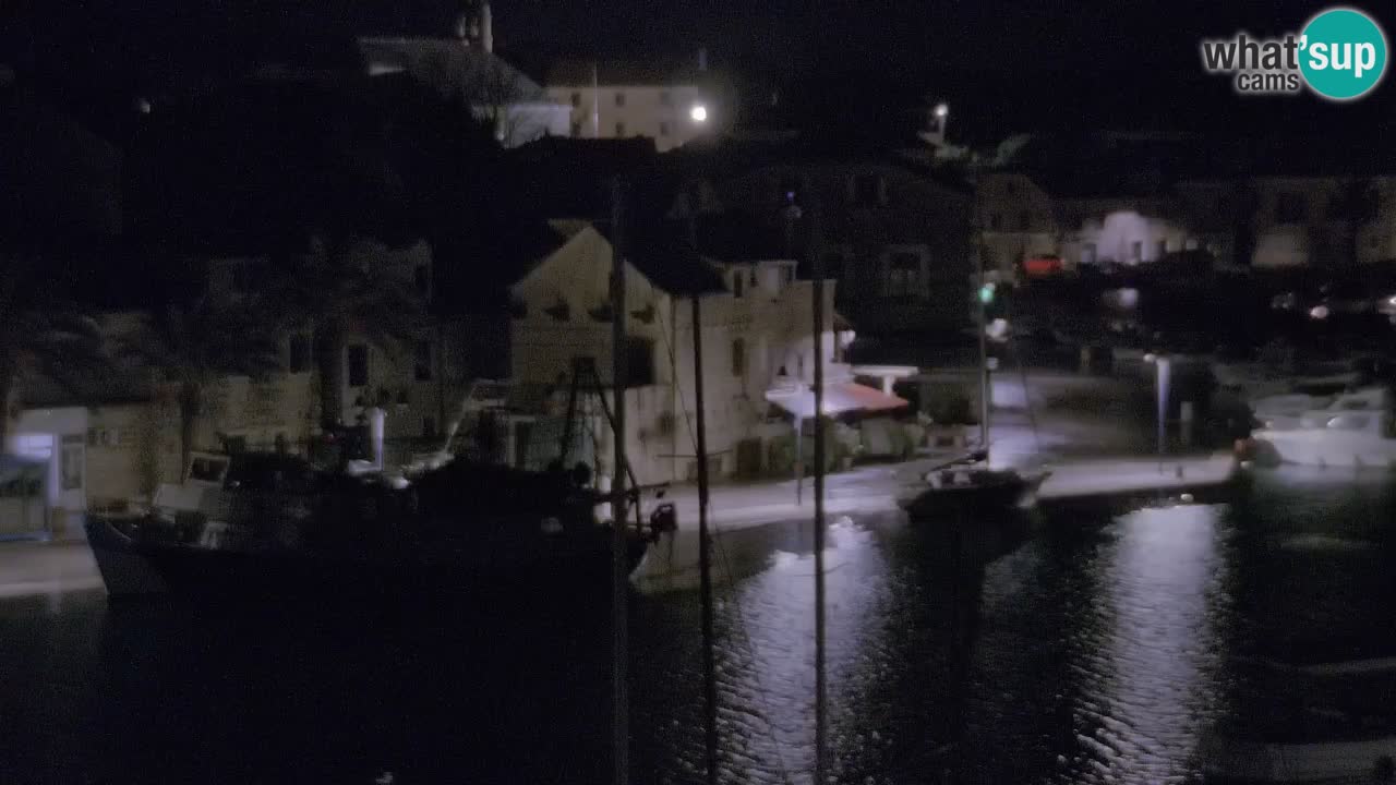 Webcam Vrboska marina | Hvar Insel | Dalmatien