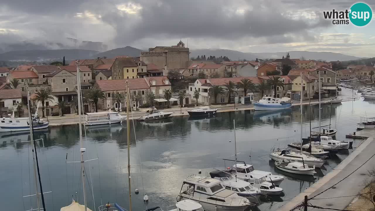 Livecam Hvar Vrboska marina | Île de Hvar | Dalmatia