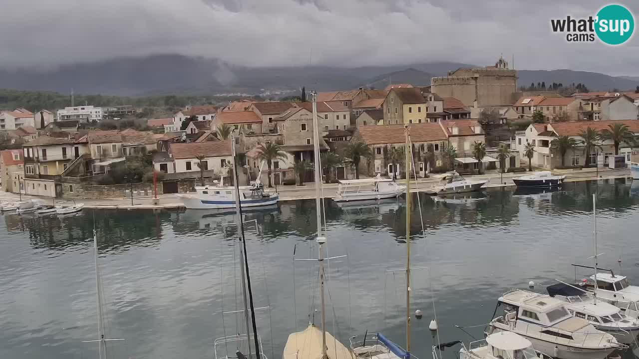 Livecam Hvar Vrboska marina | Île de Hvar | Dalmatia