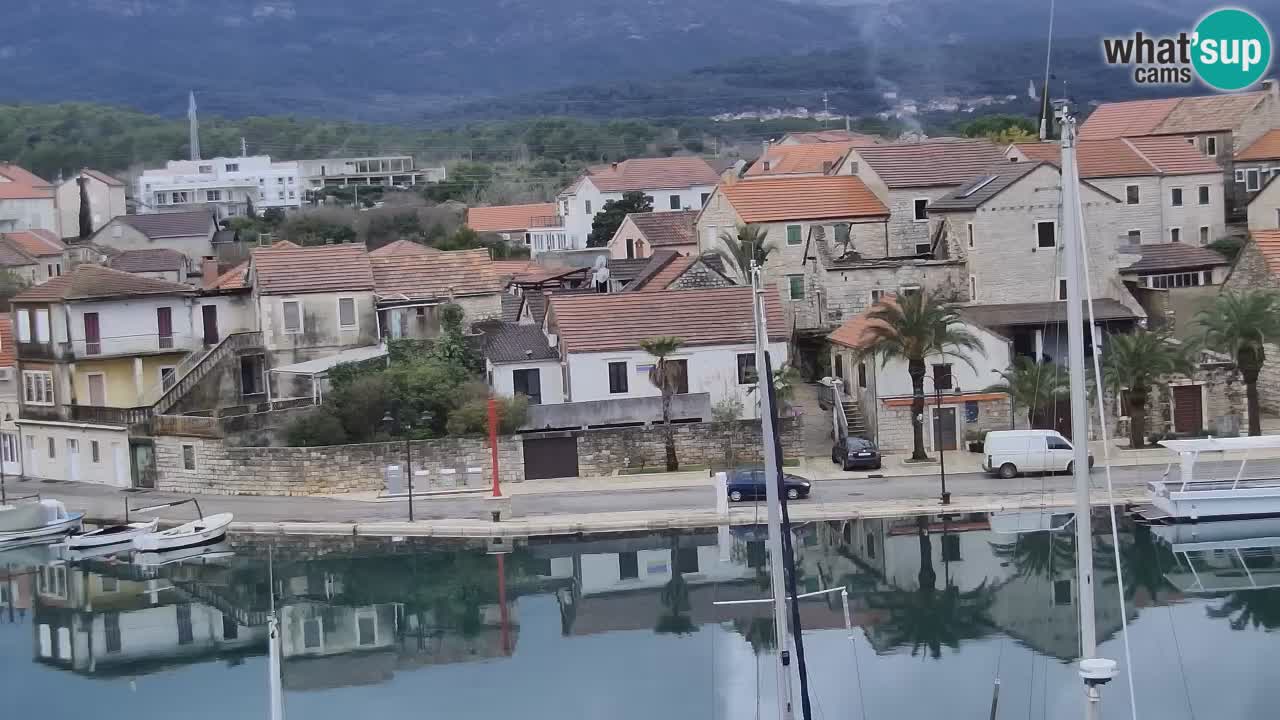 Webcam Hvar Vrboska marina | Dalmazia