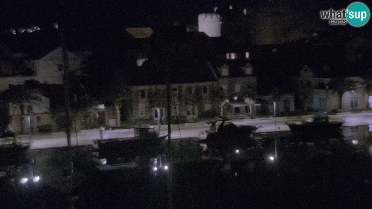 Webcam Vrboska marina | Hvar Insel | Dalmatien