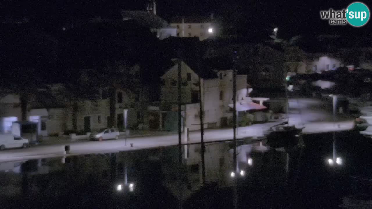 Livecam Hvar Vrboska marina | Île de Hvar | Dalmatia