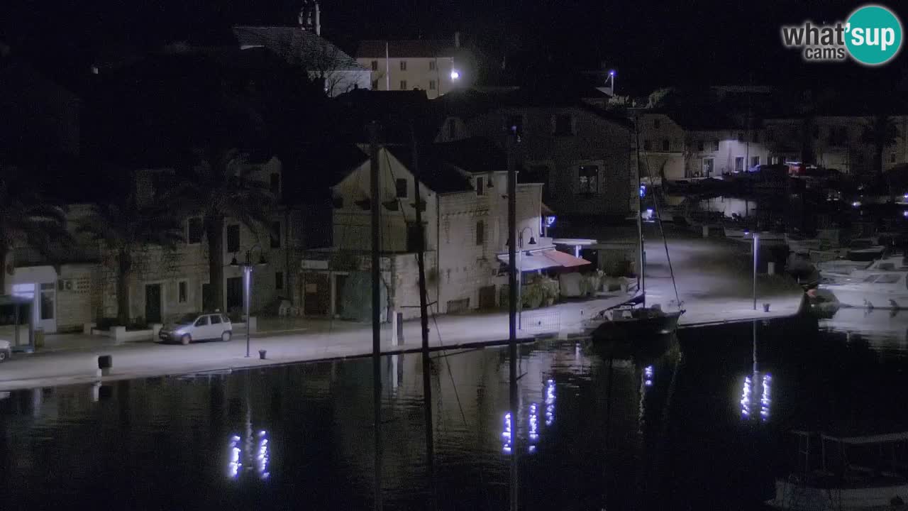 Webcam Vrboska marina | Hvar Insel | Dalmatien