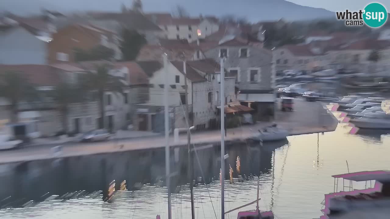 Livecam Vrboska marina | Hvar island | Dalmatia