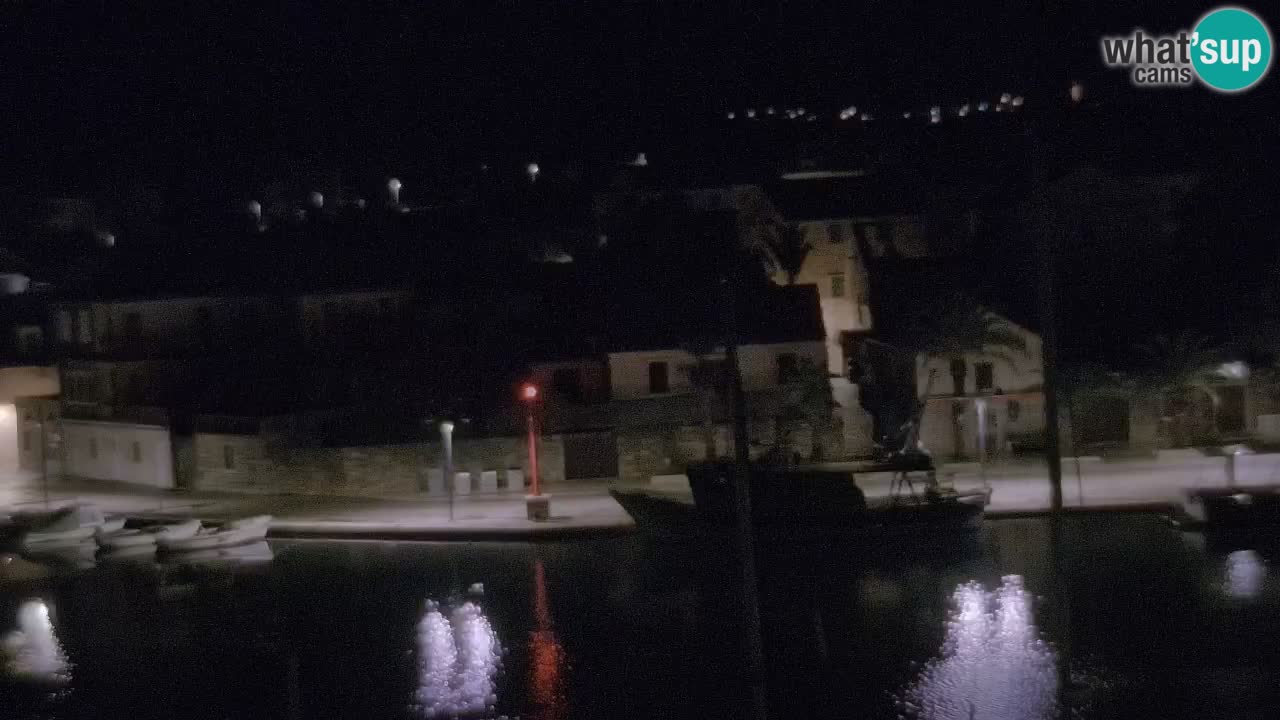 Webcam Hvar Vrboska marina | Dalmazia