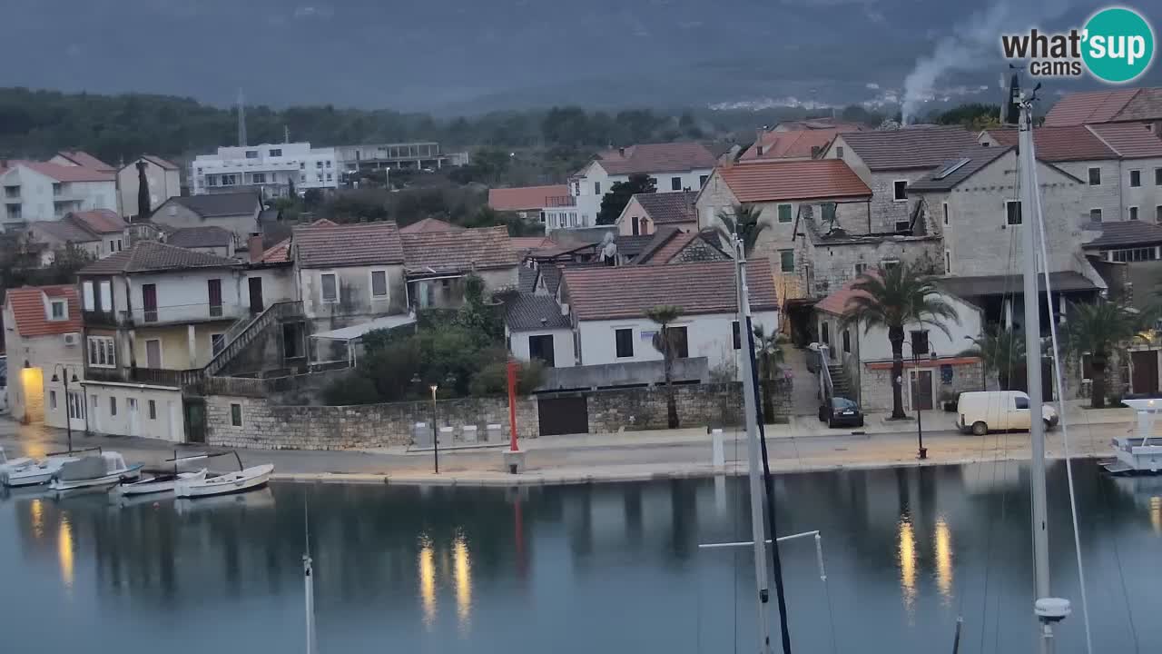 Webcam Hvar Vrboska marina | Dalmazia