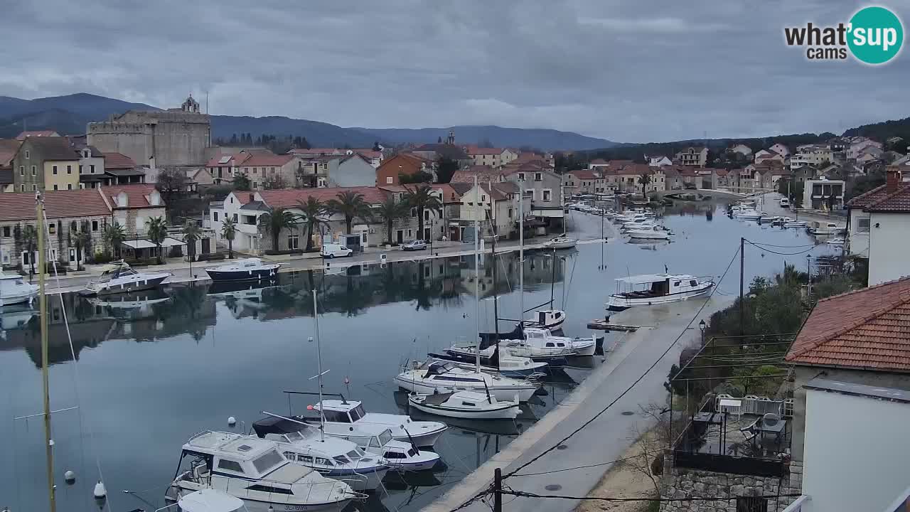 Livecam Hvar Vrboska marina | Île de Hvar | Dalmatia