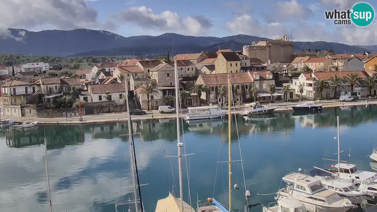 Livecam Hvar Vrboska marina | Île de Hvar | Dalmatia