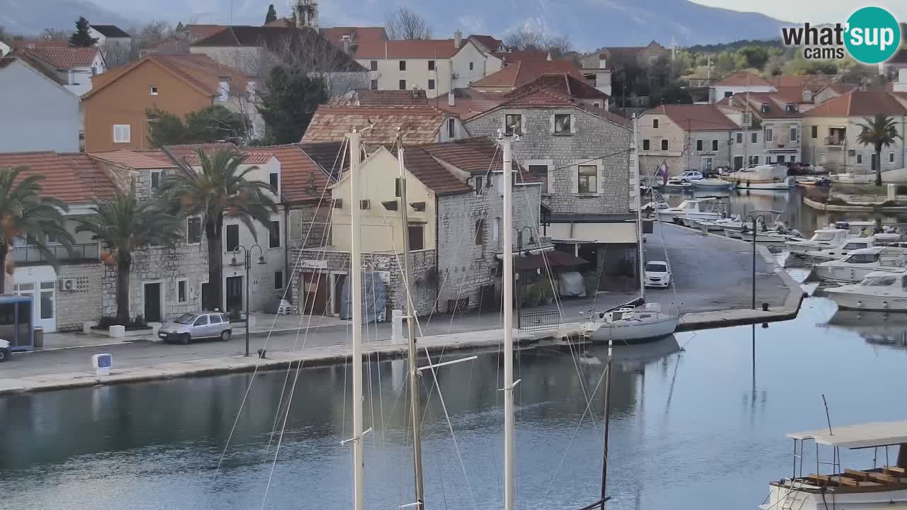 Webcam Hvar Vrboska marina | Dalmazia