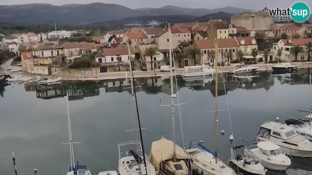 Webcam Hvar Vrboska marina | Dalmazia