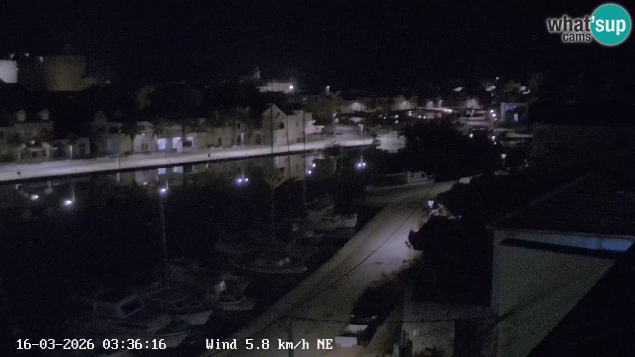 Webcam Vrboska marina | Hvar Insel | Dalmatien