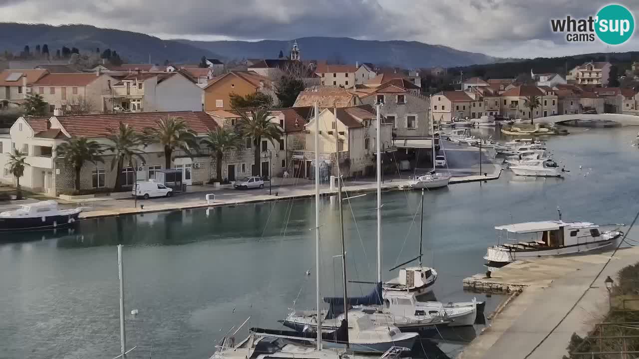Webcam Hvar Vrboska marina | Dalmazia