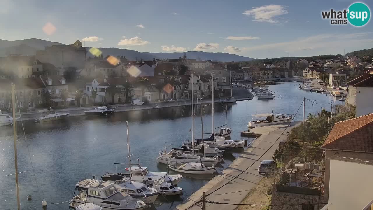 Livecam Vrboska marina | Hvar island | Dalmatia
