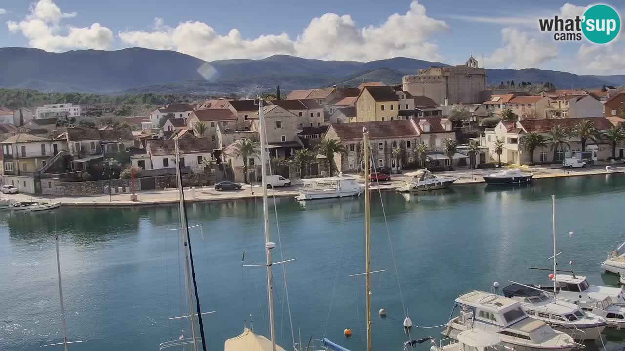 Webcam Vrboska marina | Hvar Insel | Dalmatien
