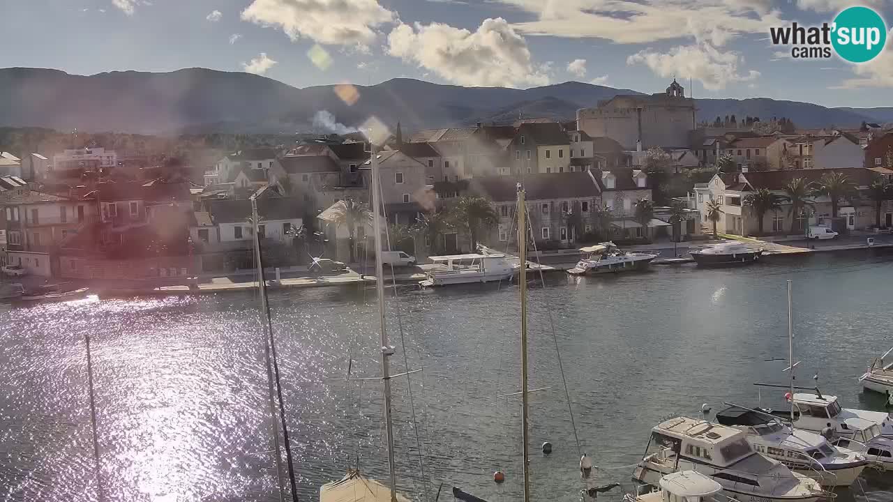 Webcam Vrboska marina | Hvar Insel | Dalmatien