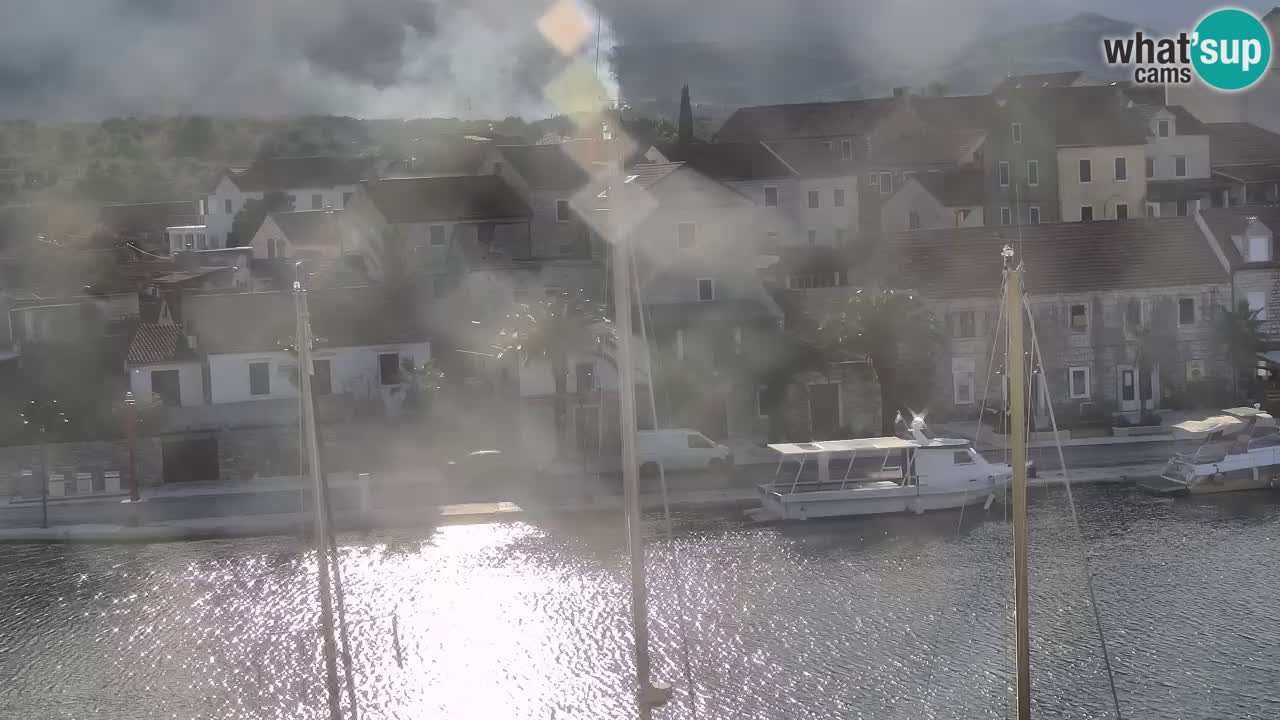 Webcam Hvar Vrboska marina | Dalmazia