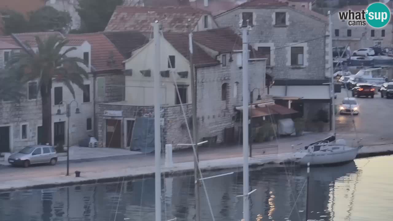 Webcam Vrboska marina | Hvar Insel | Dalmatien