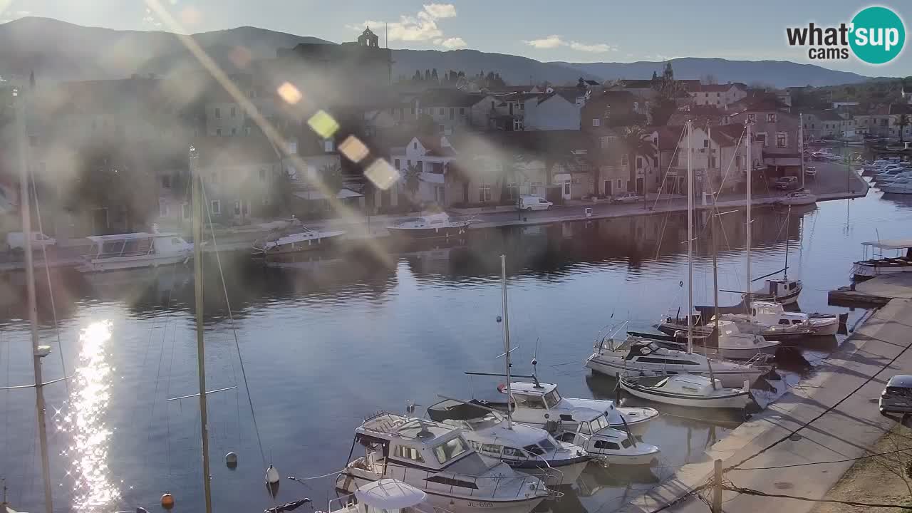 Livecam Vrboska marina | Hvar island | Dalmatia