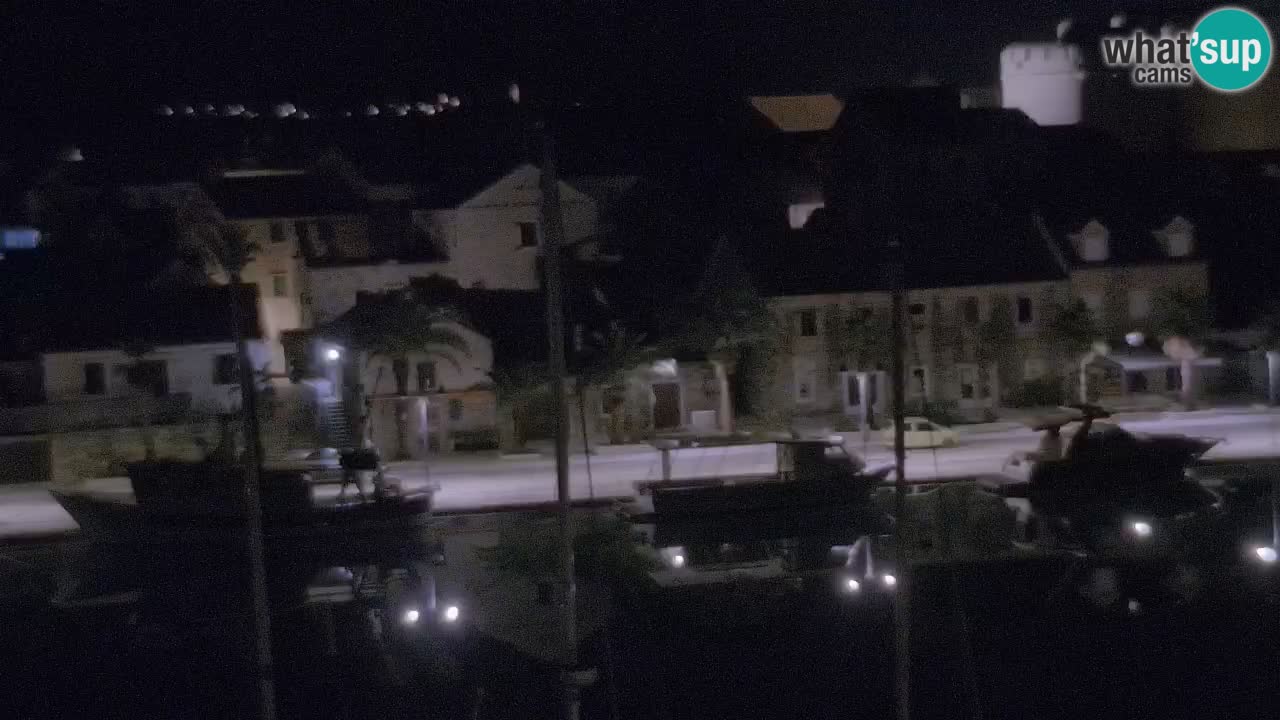 Livecam Hvar Vrboska marina | Île de Hvar | Dalmatia