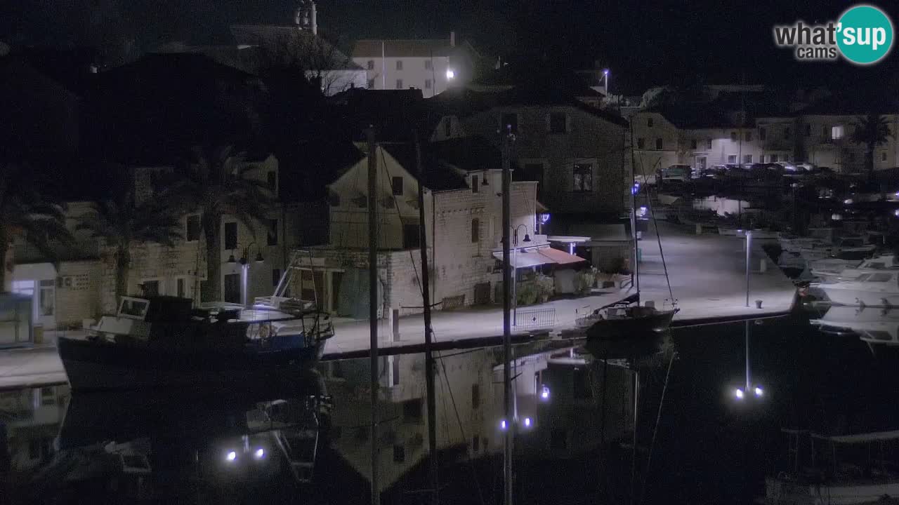 Livecam Vrboska marina | Hvar island | Dalmatia