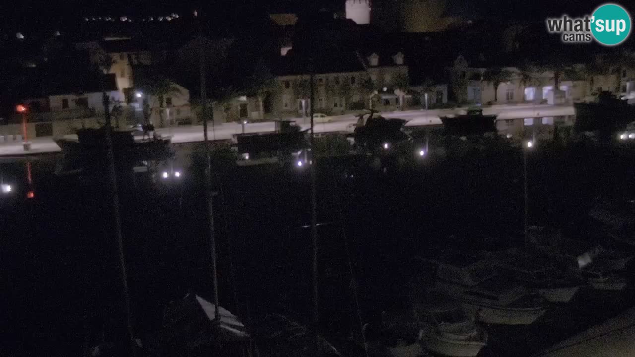 Webcam Vrboska marina | Hvar Insel | Dalmatien