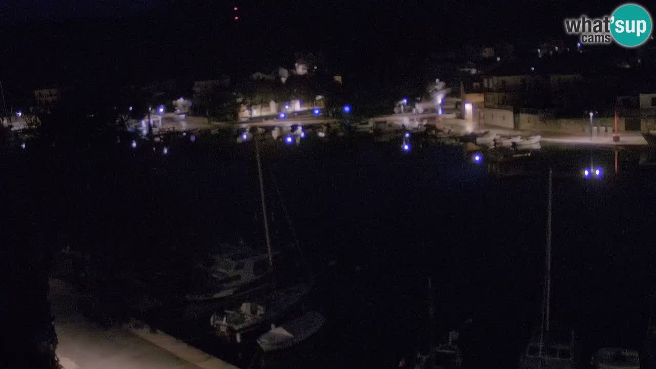 Webcam Hvar Vrboska marina | Dalmazia