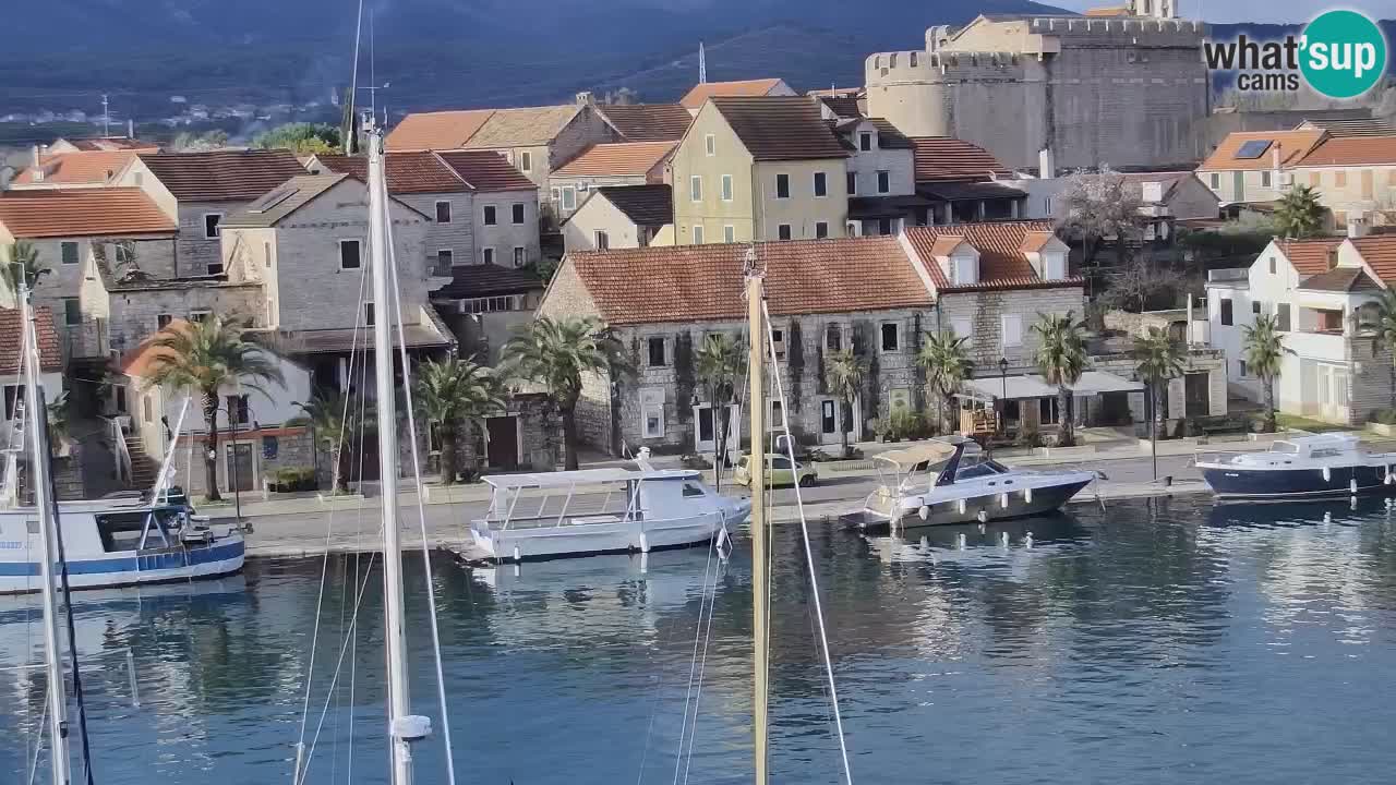 Webcam Hvar Vrboska marina | Dalmazia