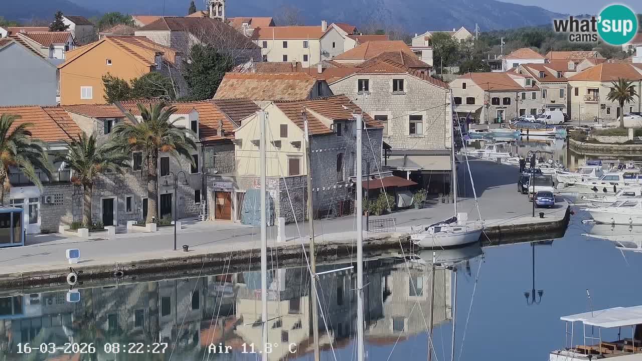 Web kamera Hvar Vrboska marina | otok Hvar | Dalmacija