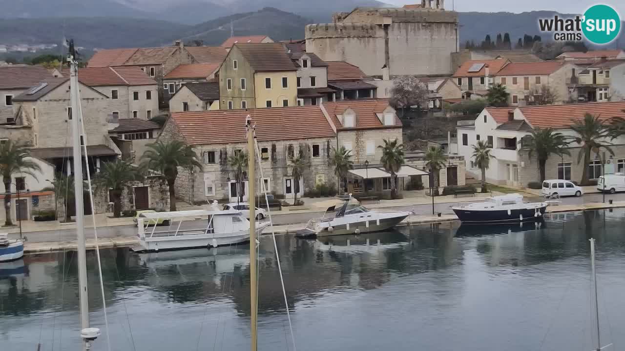 Livecam Vrboska marina | Hvar island | Dalmatia