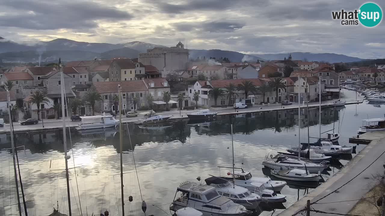 Livecam Hvar Vrboska marina | Île de Hvar | Dalmatia