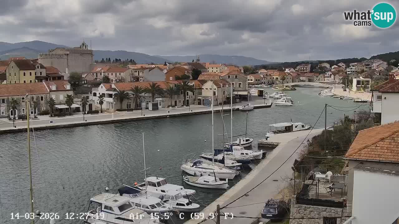 Webcam Vrboska marina | Hvar Insel | Dalmatien