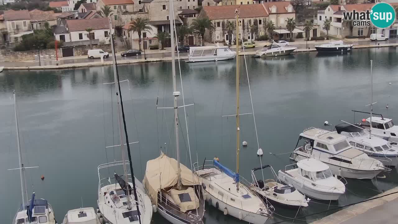 Livecam Hvar Vrboska marina | Île de Hvar | Dalmatia