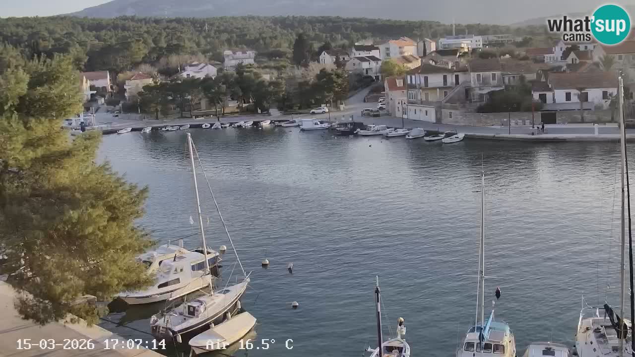 Web kamera Hvar Vrboska marina | otok Hvar | Dalmacija