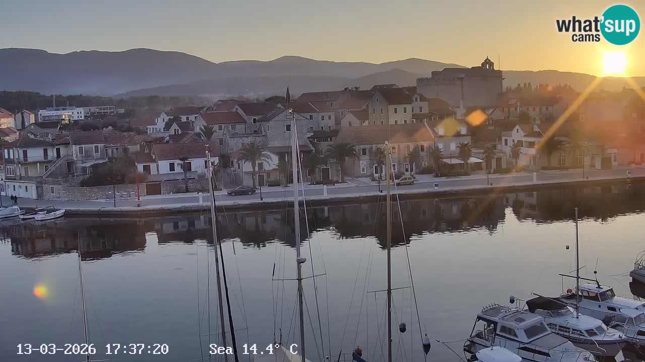 Web kamera Hvar Vrboska marina | otok Hvar | Dalmacija