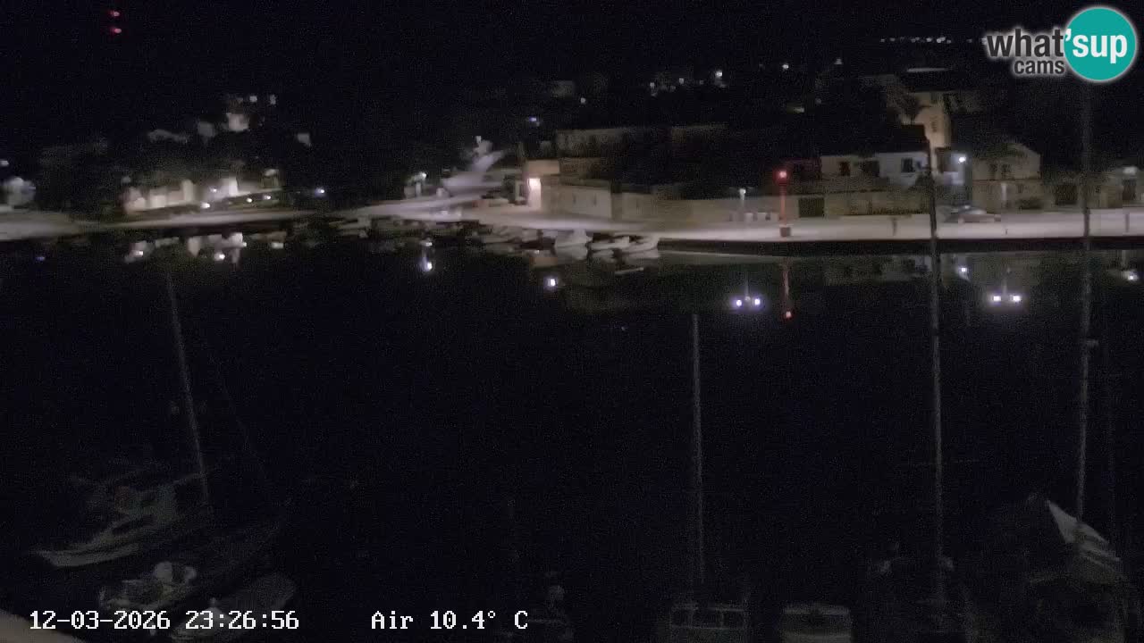 Webcam Hvar Vrboska marina | Dalmazia