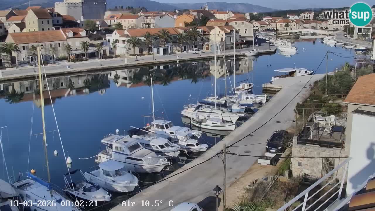 Livecam Vrboska marina | Hvar island | Dalmatia