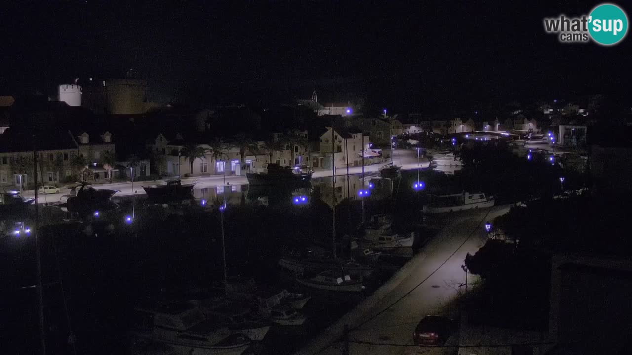 Livecam Hvar Vrboska marina | Île de Hvar | Dalmatia