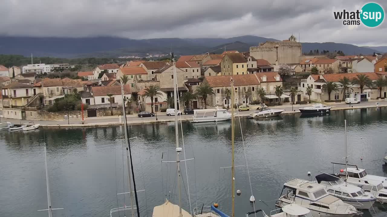 Webcam Hvar Vrboska marina | Dalmazia