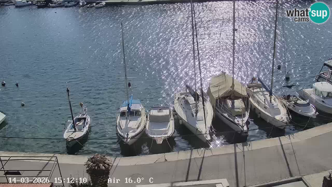 Webcam Hvar Vrboska marina | Dalmazia