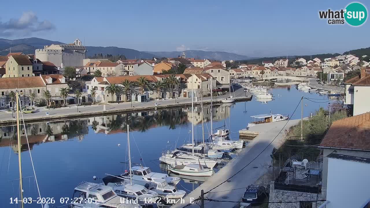Webcam Hvar Vrboska marina | Dalmazia